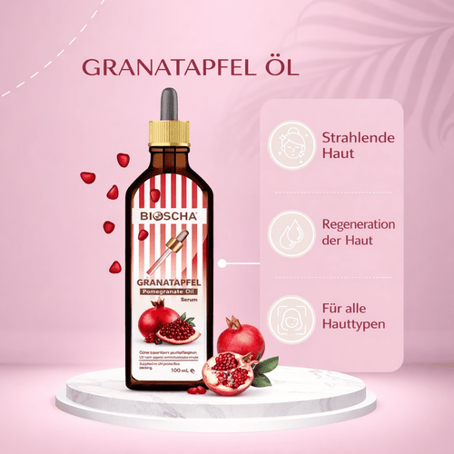 Granatapfelöl Serum Olej z Pestek Granatu 100ml - Bioscha - Polskashop24