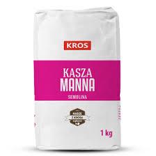 Grießbrei - Kasza manna 1kg - Kros - Polskashop24
