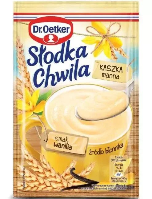 Grießbrei Słodka Chwila Grysik Vanille 47,5g - Dr. Oetker - Polskashop24