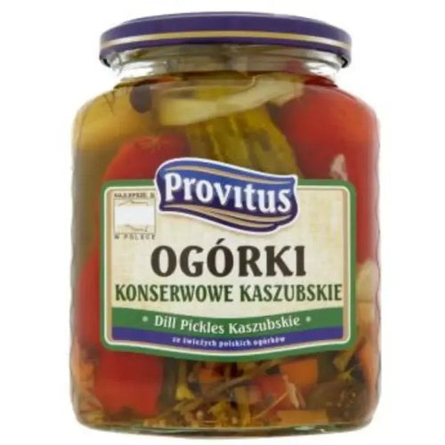 Gurken Ogórki po Cygansku 480g - Provitus - Polskashop24