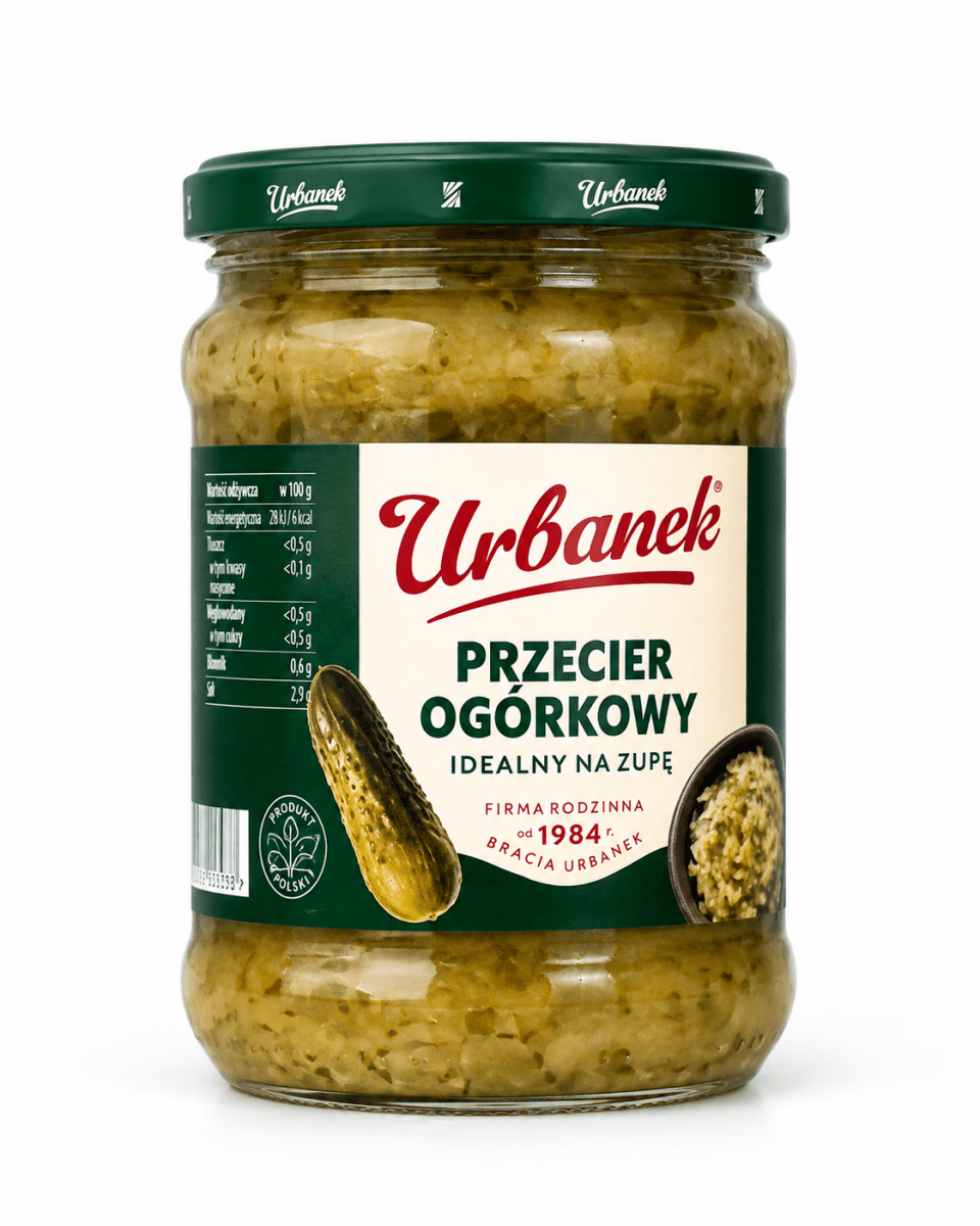 Gurkenpüree Przecier ogórkowy 350g - Urbanek - Polskashop24
