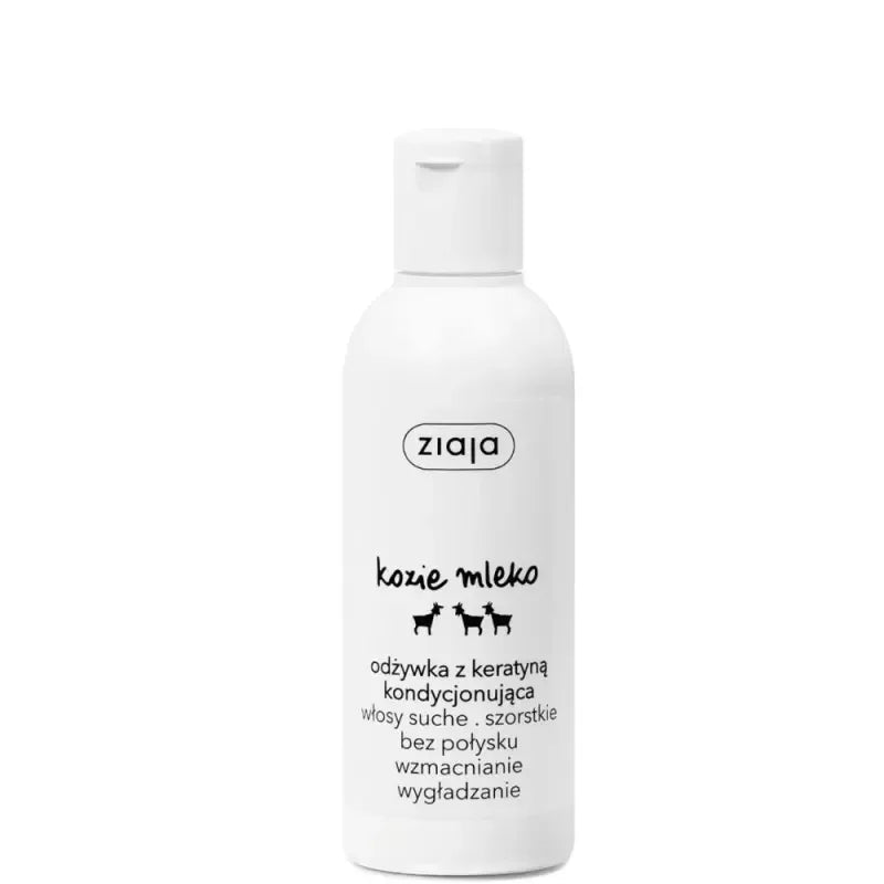 Haarspülung mit Keratin - Odżywka do włosów z keratyną Kozie Mleko 200ml - Ziaja - Polskashop24