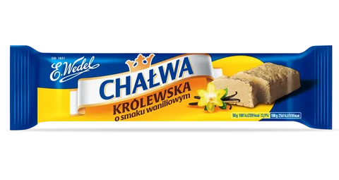 Halva Chalwa Waniliowa Vanille 50g - Wedel - Polskashop24