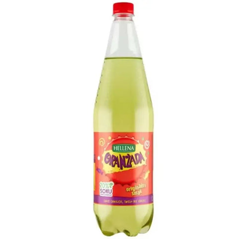Hellena Oranzada Grün (zzgl. 0,25€ Pfand) - Polnische Limonade 1,25l - Polskashop24