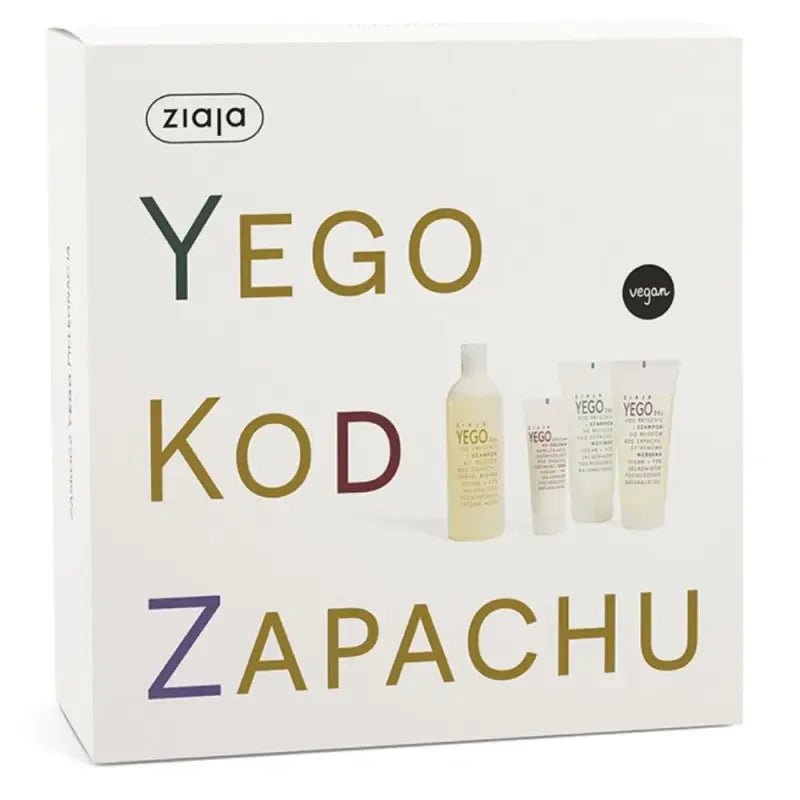 Herrenpflege - Yego Kod Zapachu Geschenkset - 4 - teilig - Ziaja - Polskashop24