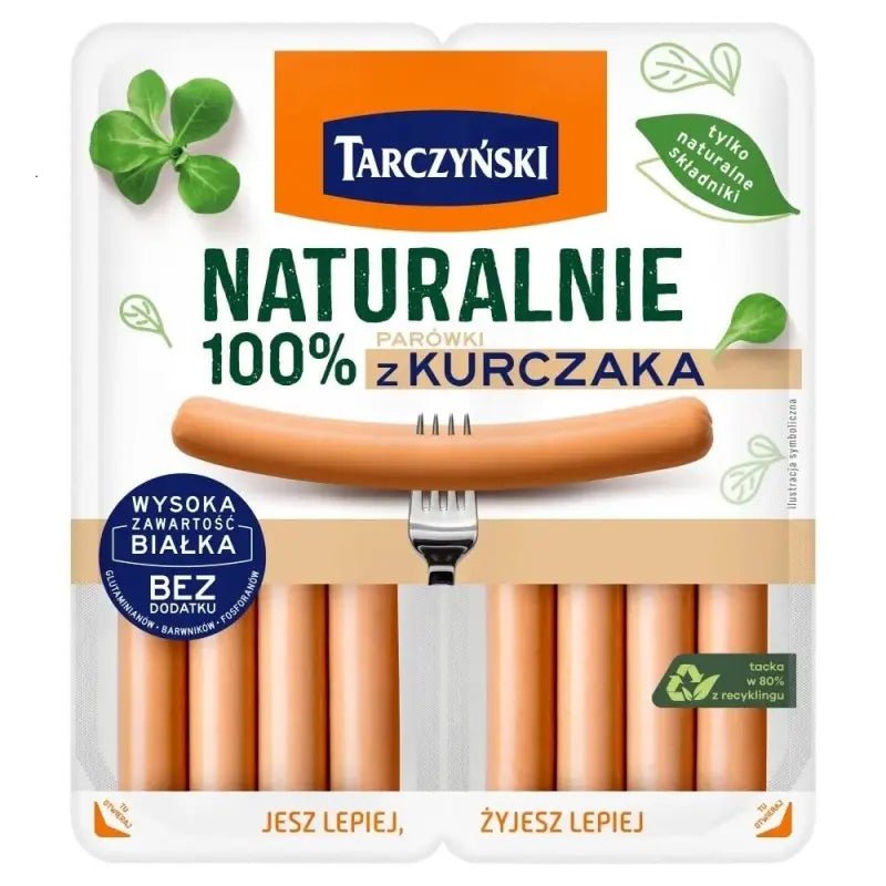 Hühner - Würstchen Parówki z Kurczaka 160g - Tarczyński - Polskashop24