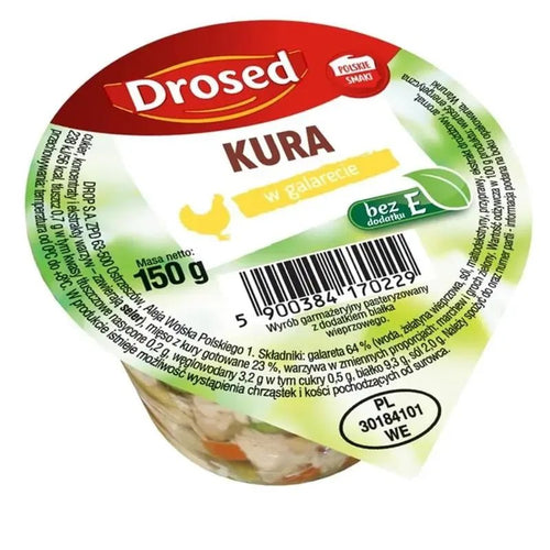 Hühnerfleisch - Aspik Kura w Galarecie 150g - Drosed - Polskashop24