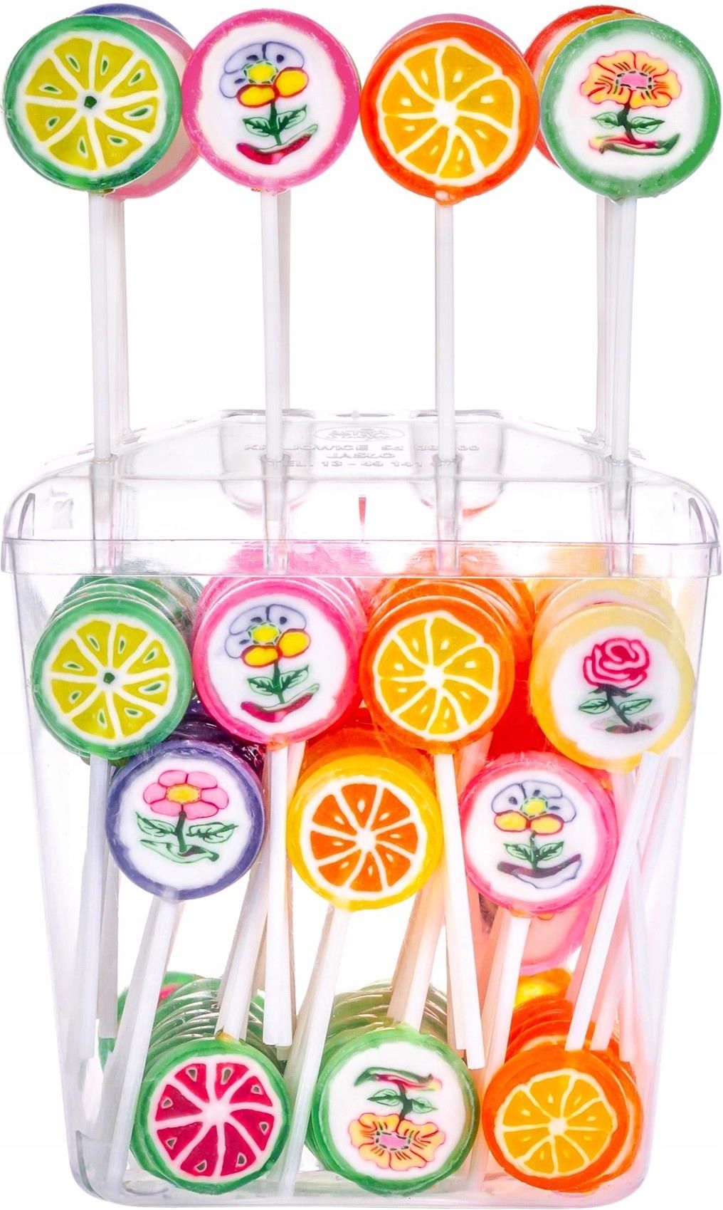 Eurobrand Blublo Lutscher Muster Frucht 8 g - Polskashop24