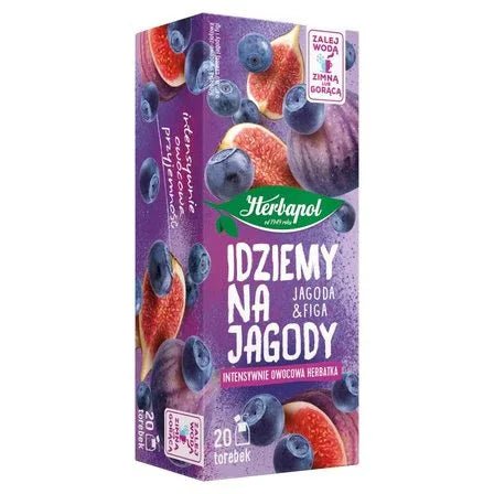 Intensiv fruchtiger Tee - Intensywnie owocowa herbatka 40g - Herbapol - Polskashop24
