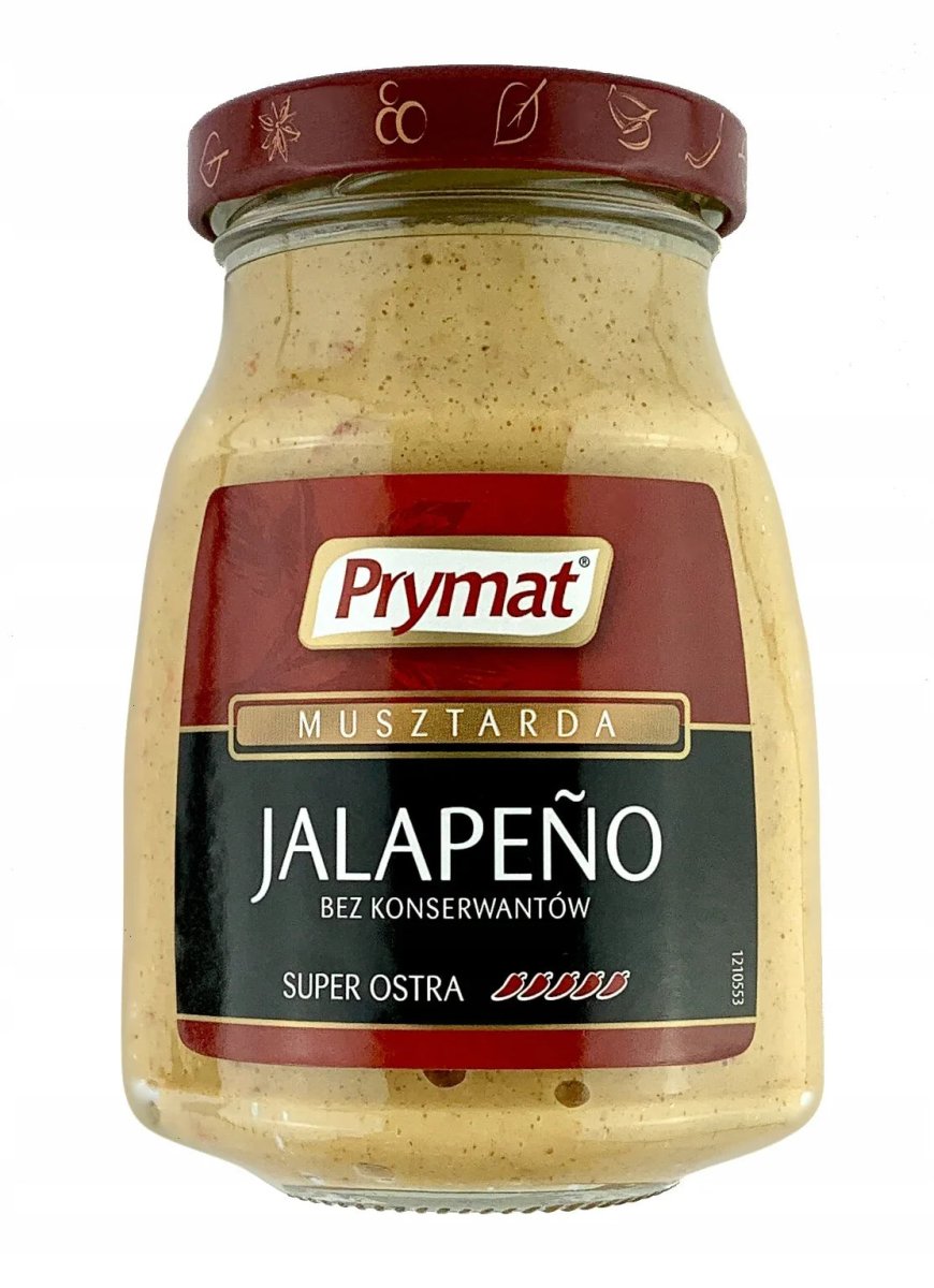 Jalapeño - Senf Musztarda Jalapeno 180g - Prymat - Polskashop24