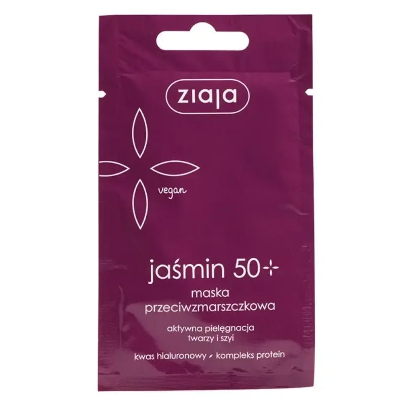 Jasmin Anti - Falten - Maske - Maska przeciwzmarszczkowa jaśminowa 7ml - Ziaja - Polskashop24