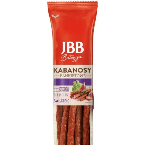 JBB Kabanosy Bankietowe Wieprzowe 240g kaufen - Polnische Würstchen - Polskashop24