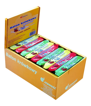 Jedność Fudge Bar – cremiger Milchkaramell - Riegel BOX - Polskashop24