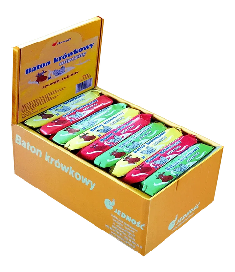Jedność Fudge Bar – cremiger Milchkaramell - Riegel BOX - Polskashop24
