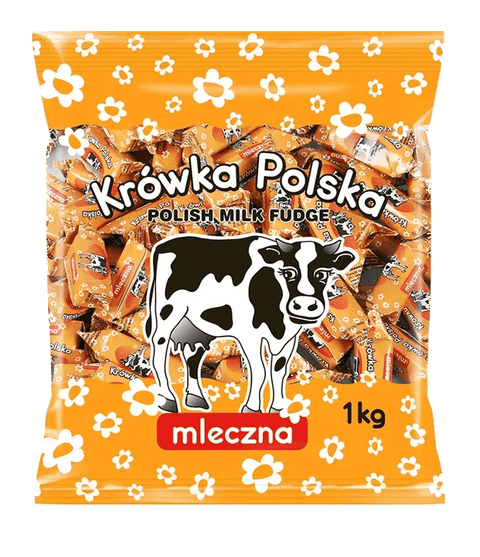 Jedność Krówka Polska Mleczna 1 kg – klassischer Polnischer Milchkaramell - Polskashop24