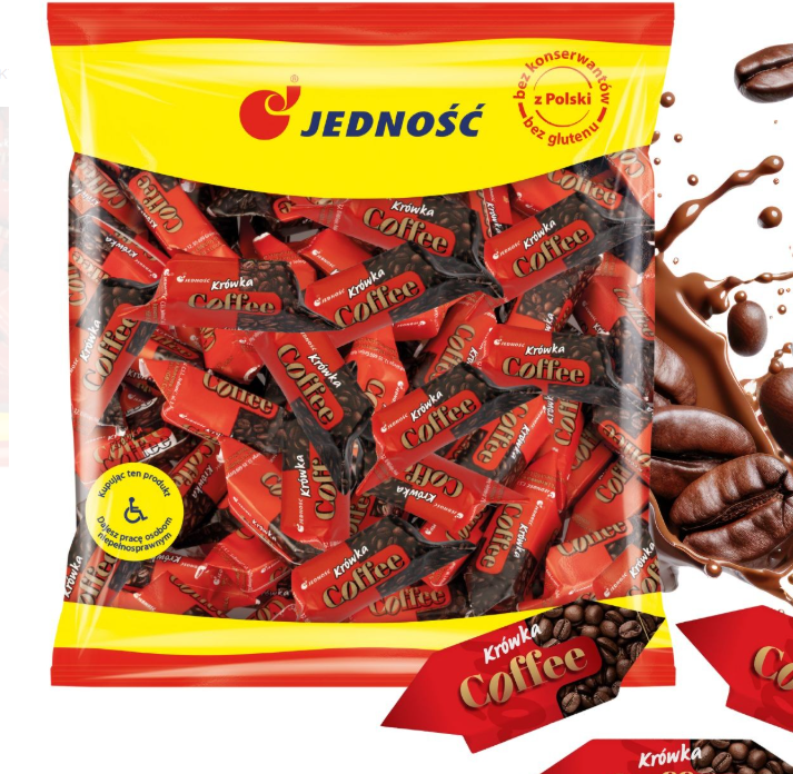Krówki Coffee 1kg - Jedność Kaffee-Karamellbonbons kaufen