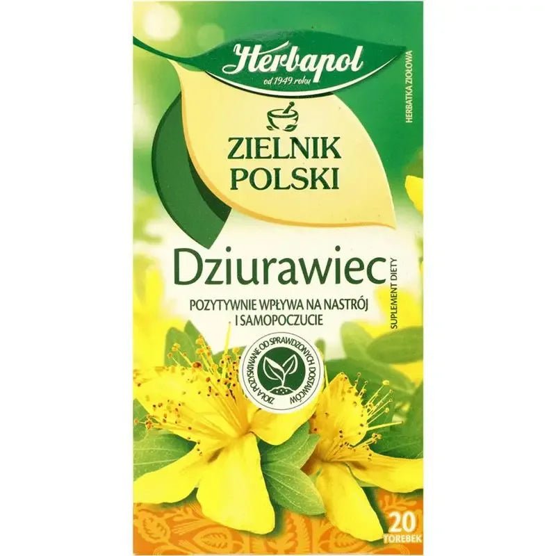 Johanniskraut - Tee - Herbata Dziurawiec 30g - Herbapol - Polskashop24