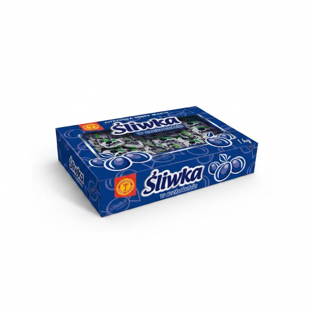 Jutrzenka Pflaume in Schokolade 1 kg - Śliwka w czekoladzie - Polskashop24