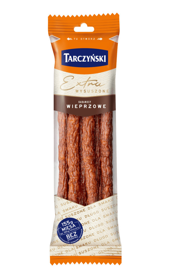 Kabanos mit Schweinefleisch 130g - Tarczyński - Polskashop24.de - Online Supermarkt mit Lebensmittel aus Polen