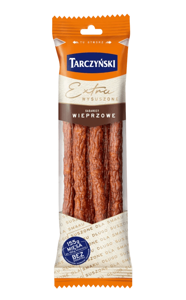 Kabanos mit Schweinefleisch 130g - Tarczyński - Polskashop24