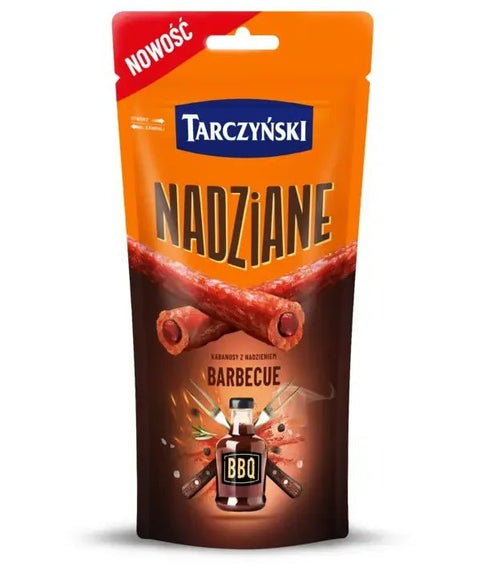 Kabanosy Barbecue - Cabanossi m. Barbecue Füllung 95g - Tarczyński - Polskashop24