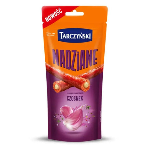 Kabanosy Czosnek - Cabanossi m. Knoblauch Füllung 95g - Tarczyński - Polskashop24