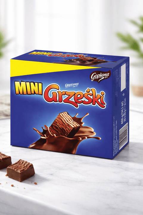 Kakao - Waffelriegel Grzeski Mini 20x20g - Goplana - Polskashop24