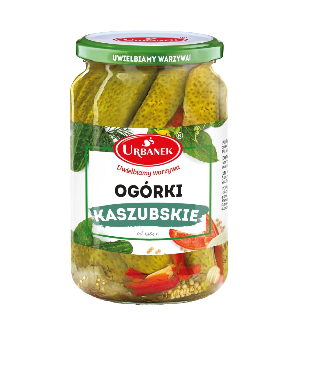 Kaschuben - Gurken Ogórki Kaszubskie 680g - Rolnik - Polskashop24