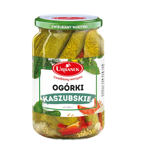 Kaschuben - Gurken Ogórki Kaszubskie 680g - Rolnik - Polskashop24