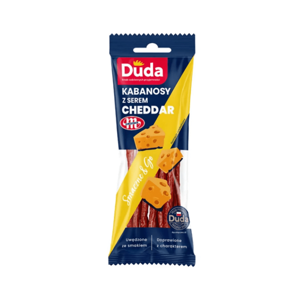 Käse - Kabanossi Kabanosy z serem 95g - DUDA - Polskashop24