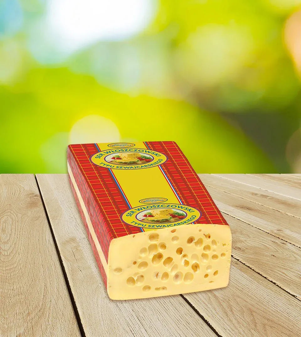 Käselaib ''Ser Włoszczowski'' polnischer Käse ca. 5.3 kg - Polskashop24.de - Online Supermarkt mit Lebensmittel aus Polen