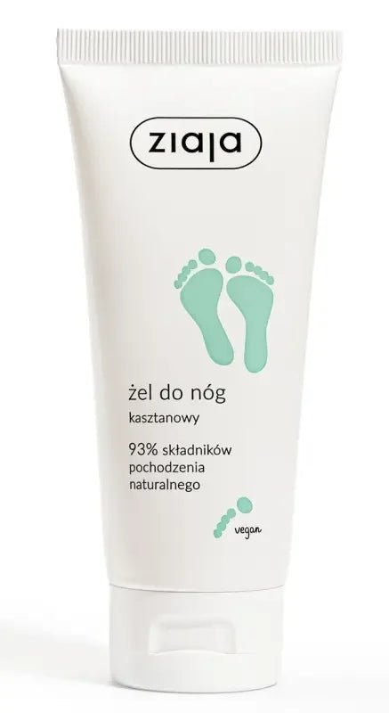Kastanien - Fußgel - Żel do nóg kasztanowy 100ml - Ziaja - Polskashop24