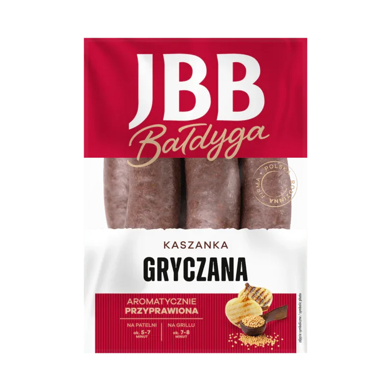 Kaszanka Gryczana kaufen - Polnische Buchweizen Blutwurst 600g - JBB - Polskashop24.de - Online Supermarkt mit Lebensmittel aus Polen