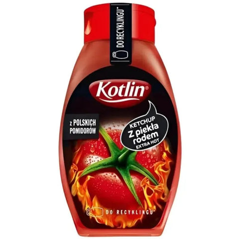Ketchup Extra Hot 450g - Kotlin - Polskashop24