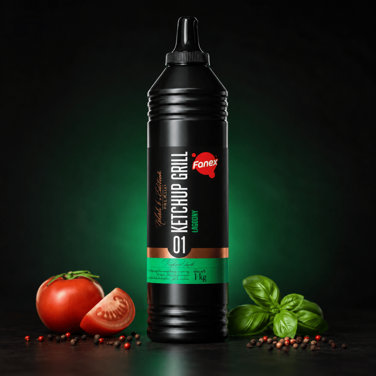 Ketchup Grill Łagodny 1,0kg - Fanex - Polskashop24