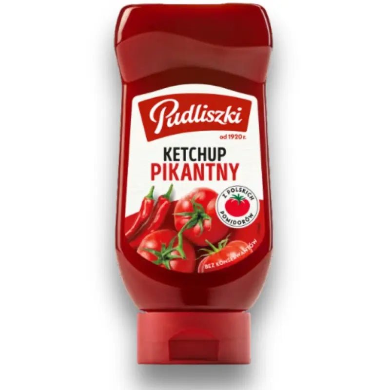 Ketchup Pikantny 480g - Pudliszki pikanter Ketchup kaufen - Polskashop24.de - Online Supermarkt mit Lebensmittel aus Polen