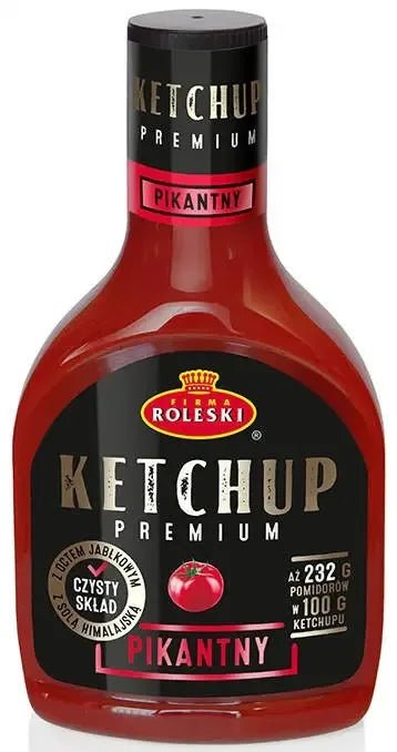 Ketchup Premium Pikantny - Ketchup Pikant 425g - Roleski - Polskashop24