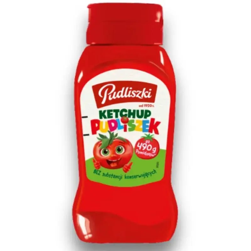 Ketchup Pudliszek dla dzieci - Ketchup für Kinder 275 g - PUDLISZKI - Polskashop24