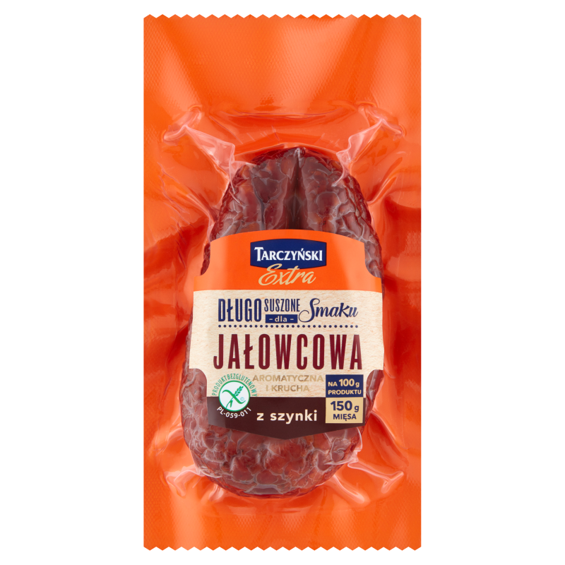 TARCZYŃSKI Wacholderwurst Kiełbasa jałowcowa 150g - glutenfreie polnische Trockenwurst mit Wacholderaroma