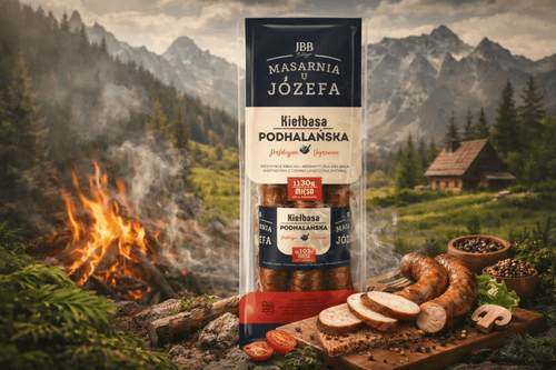 Kiełbasa Podhalańska - Podhalener Wurst 900g - JBB - Polskashop24