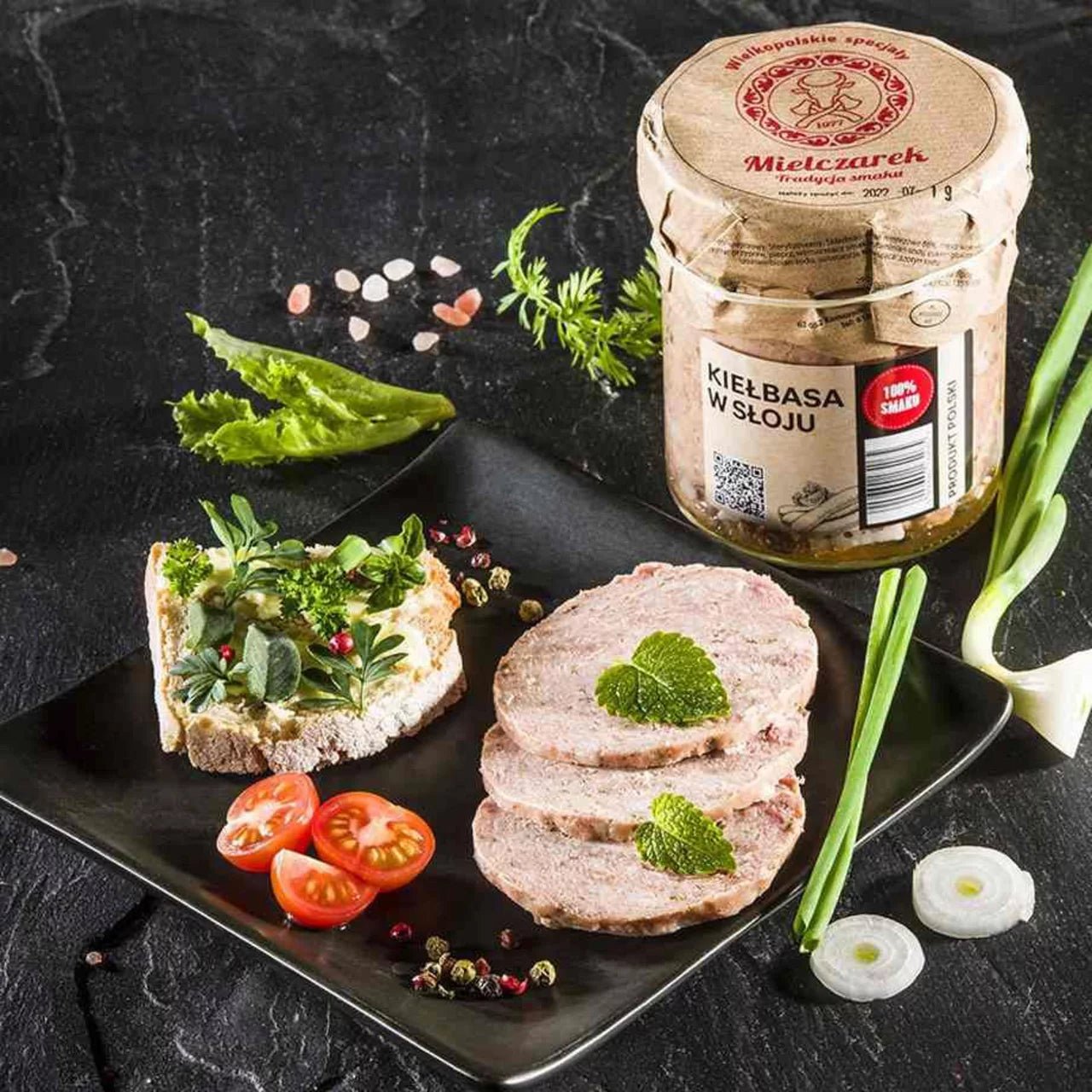 Kiełbasa w słoju 330g - Z.M. Mielczarek Wurst im Glas kaufen - Polskashop24.de - Online Supermarkt mit Lebensmittel aus Polen