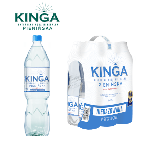 Kinga Pienińska Mineralwasser still 1,5 L – Polnisches Wasser (zzgl. 0,25 € Pfand) - Polskashop24