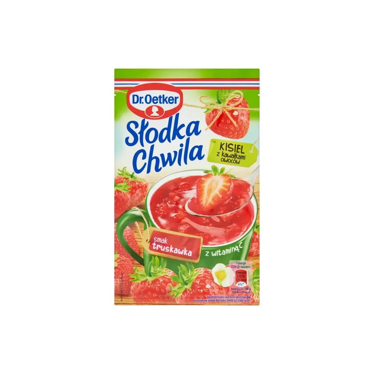 Kisiel Erdbeere Słodka Chwila 31,5g - Dr. Oetker - Polskashop24