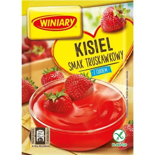Kisiel Gelee mit Erdbeergeschmack - Kisiel truskawkowy 77g - Winiary - Polskashop24
