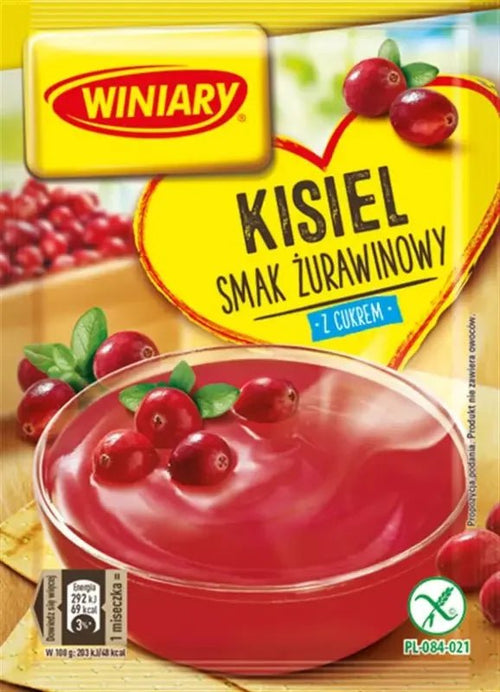 Kisiel żurawinowy - Kisiel Cranberrygelee 77g - Winiary - Polskashop24