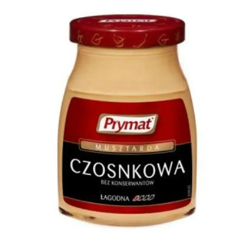 Knoblauch - Senf Musztarda Czosnkowa 185g - Prymat - Polskashop24