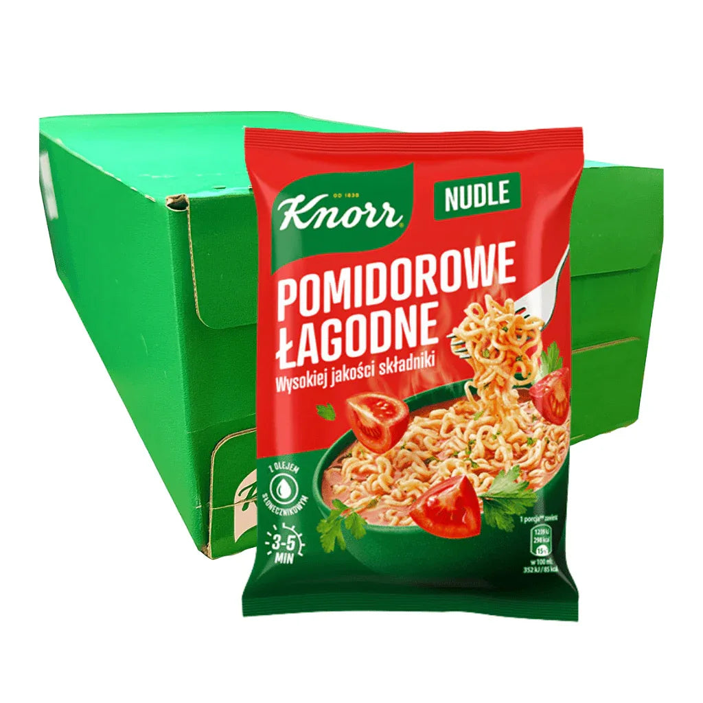 Knorr Nudle Tomatensuppe - Pomidorowa 65g x22 - Polskashop24