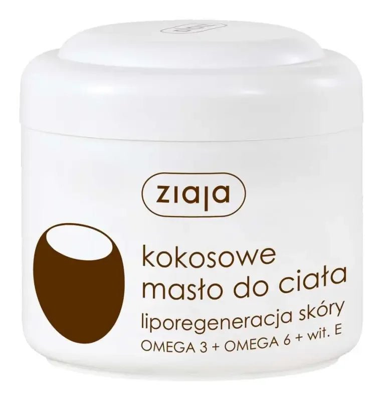 Kokosnuss - Körperbutter - Masło do ciała kokosowe 200ml - Ziaja - Polskashop24