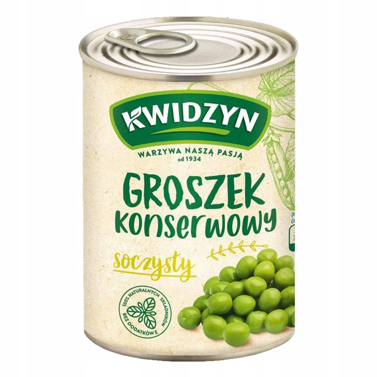 Konserven - Erbsen - Groszek konserwowy 400g/240g - Kwidzyn - Polskashop24