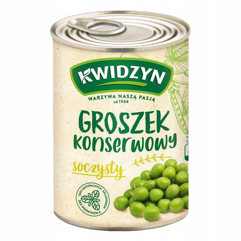 Konserven - Erbsen - Groszek konserwowy 400g/240g - Kwidzyn - Polskashop24